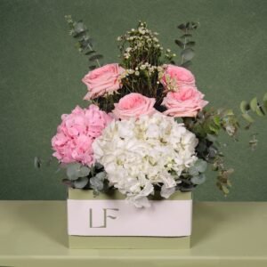 Pink and White Arrangement